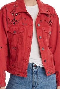 Blank NYC Embroidered Denim Jacket